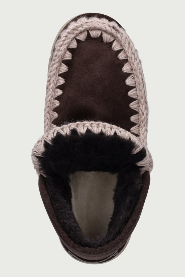 Bounce Welt Sneaker Suede снігові чоботи жіночі замшеві Mou колір коричневий фото 4