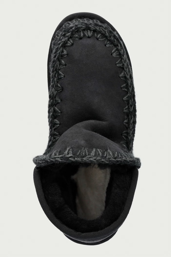 Mini Eskimo Platform Boot снігові чоботи жіночі замшеві Mou колір чорний фото 4