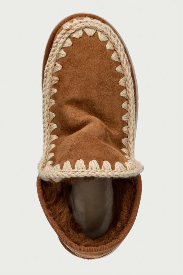 Eskimo Bounce Sneaker снігові чоботи жіночі замшеві Mou колір коричневий фото 4
