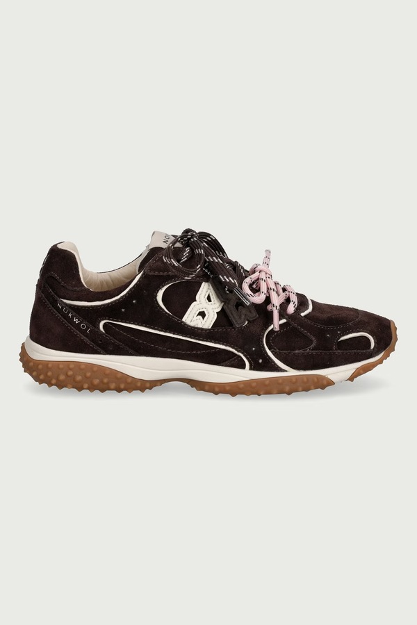Neo Brown Suede кросівки жіночі замшеві Nokwol колір коричневий фото 2