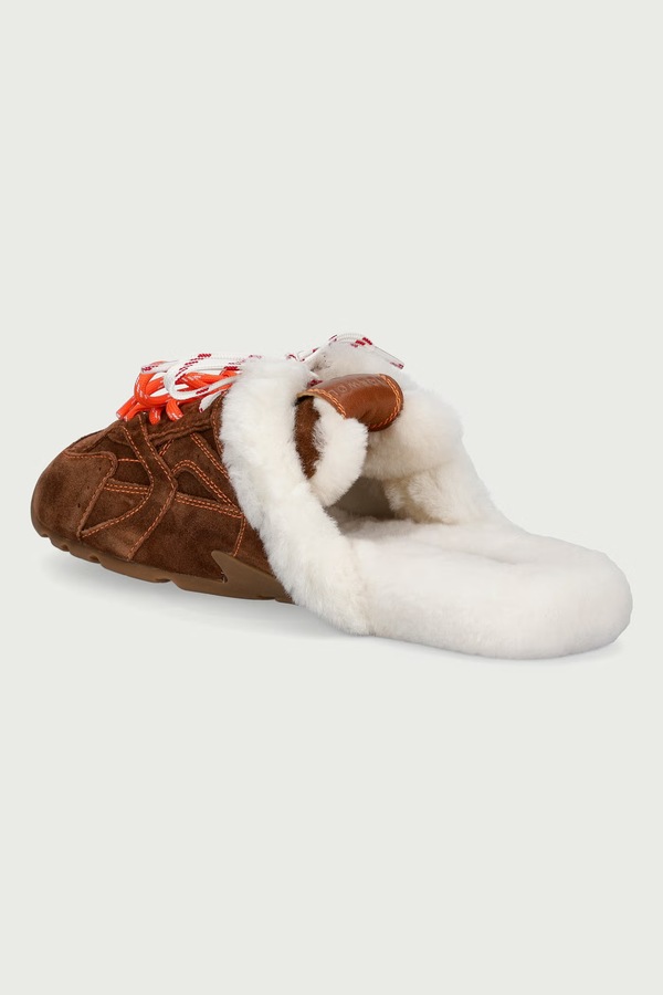 Капці жіночі замшеві Nokwol Atlas Mule Tan Suede колір коричневий фото 3