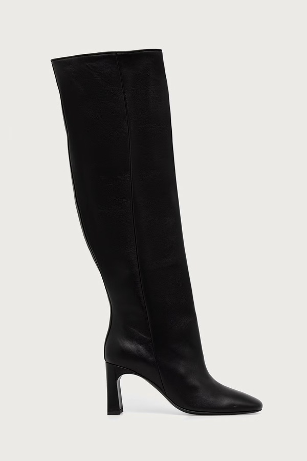 Чоботи жіночі шкіряні Souliers Martinez ROBERTA колір чорний фото 2