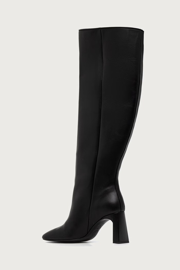 Чоботи жіночі шкіряні Souliers Martinez ROBERTA колір чорний фото 3