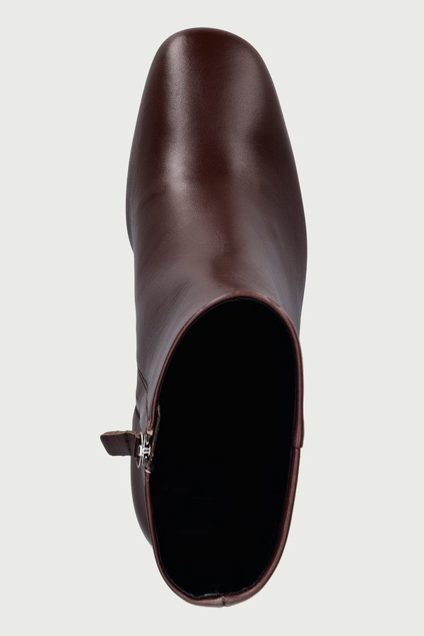 Ботильйони жіночі шкіряні Souliers Martinez KAROL колір коричневий фото 4