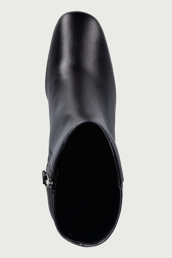 Ботильйони на каблуку жіночі шкіряні Souliers Martinez KAROL колір чорний фото 4