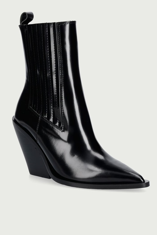 Челсі жіночі шкіряні Souliers Martinez VEGAS колір чорний