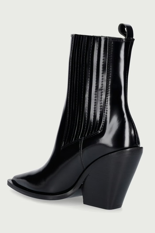 Челсі жіночі шкіряні Souliers Martinez VEGAS колір чорний фото 2