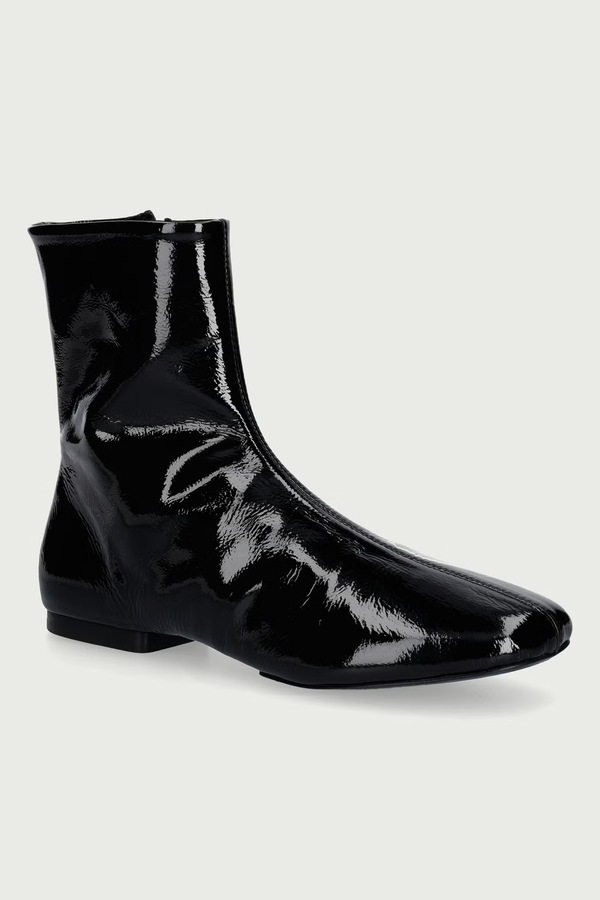 Ботильйони жіночі шкіряні Souliers Martinez MOLLI колір чорний