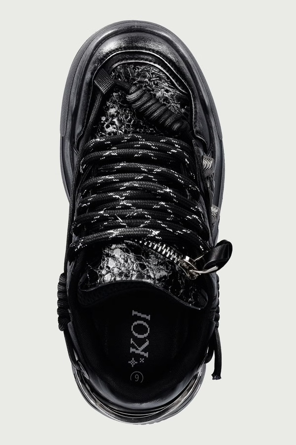 Metamorphosis Distressed Platoform кросівки жіночі Koi Footwear колір чорний фото 4