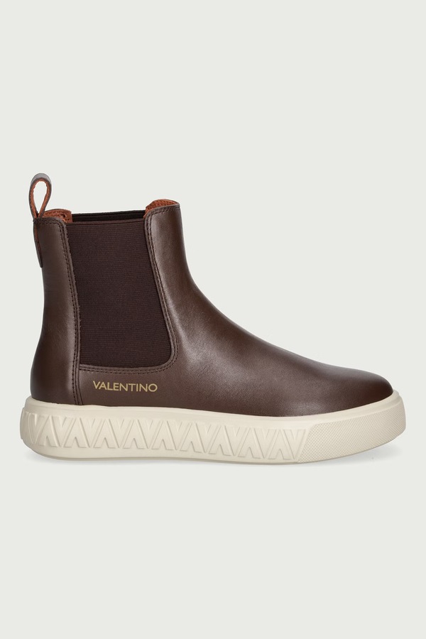 Ботильйони жіночі шкіряні Valentino VENUS колір коричневий фото 2
