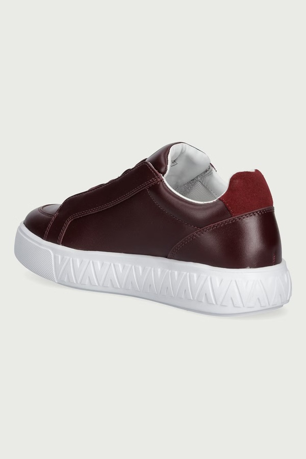 VENUS кросівки жіночі шкіряні Valentino колір бордовий фото 3