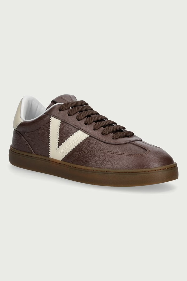 BAJA кросівки жіночі шкіряні Valentino колір коричневий