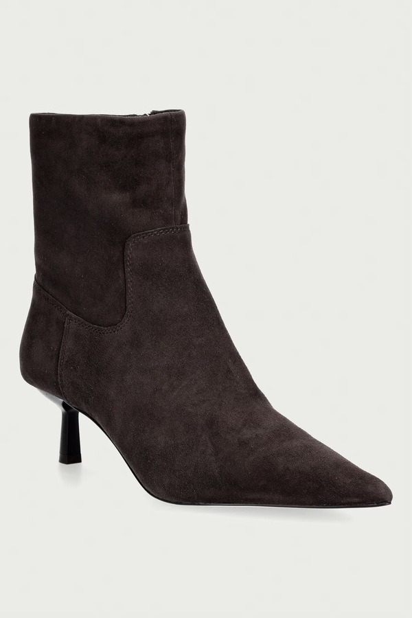 Ботильйони жіночі замшеві Steve Madden Rebella-S колір коричневий