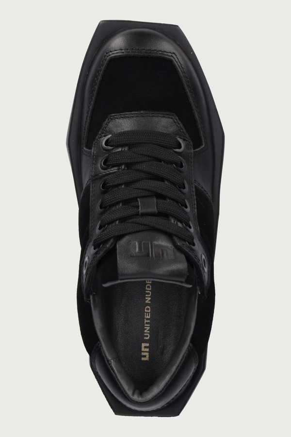 Stone Sneaker Lo кросівки жіночі шкіряні United Nude колір чорний фото 4