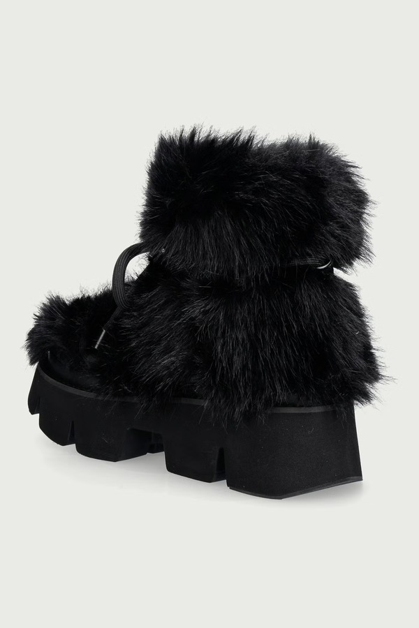Stomper Fur Boot снігові чоботи жіночі United Nude колір чорний фото 2