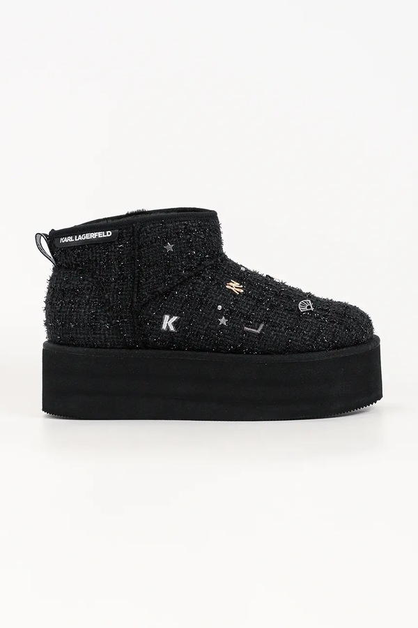Thermo зимние сапоги женские Karl Lagerfeld цвет черный