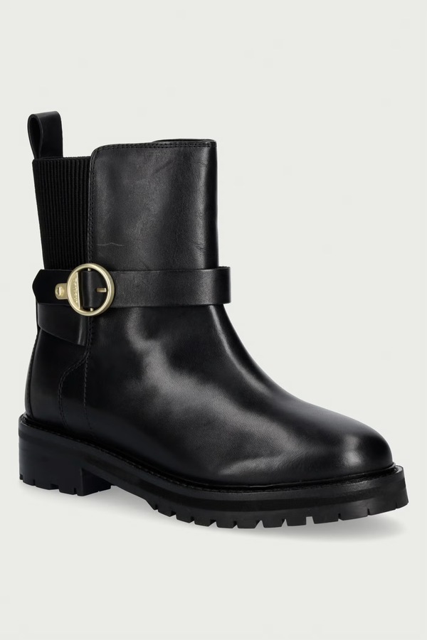 Ботильоны женские кожаные Barbour Alexandra цвет черный