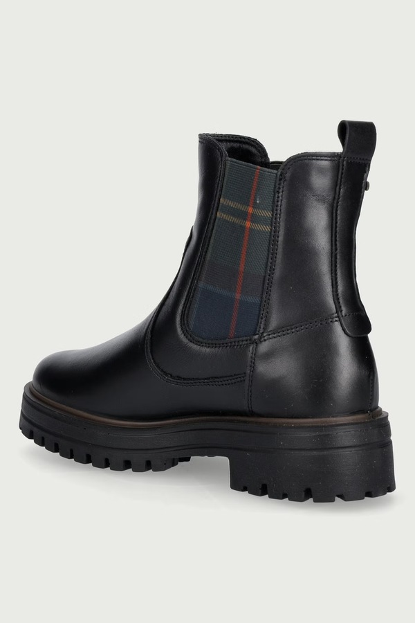 Челсі жіночі шкіряні Barbour Amberley колір чорний фото 3