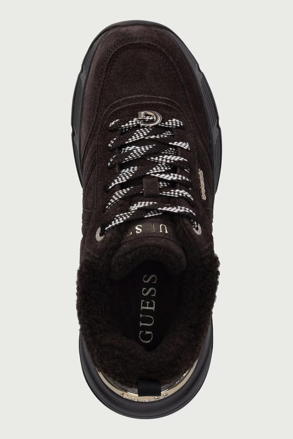 FACTER2 кросівки жіночі Guess колір коричневий фото 4