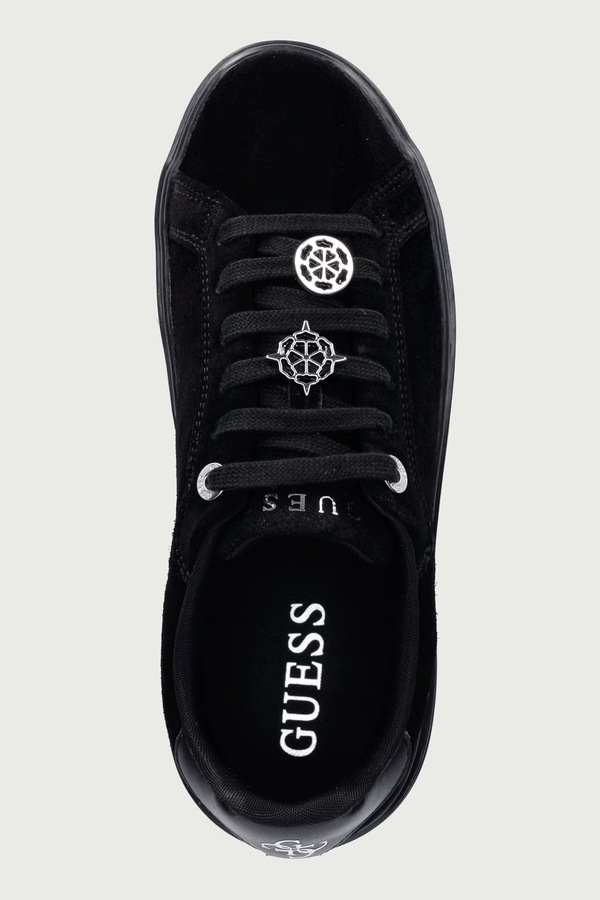 DUENA2 кросівки жіночі замшеві Guess колір чорний фото 4