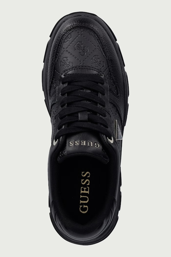 BENETO3 кросівки жіночі Guess колір чорний фото 4