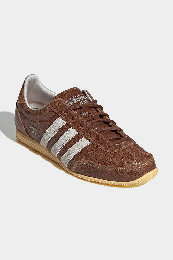 Japan кросівки жіночі шкіряні adidas Originals колір коричневий фото 2