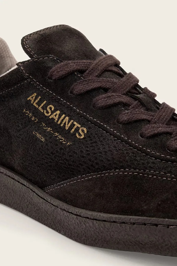 Thelma Suede Sneaker кросівки жіночі замшеві AllSaints колір коричневий фото 4