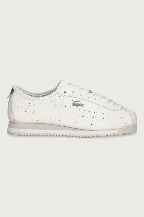 CLUB-LOW кросівки жіночі шкіряні Lacoste колір бежевий