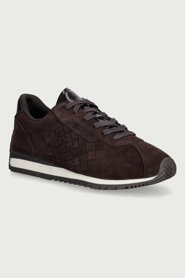Rhodes Trainer кросівки жіночі замшеві MICHAEL Michael Kors колір коричневий