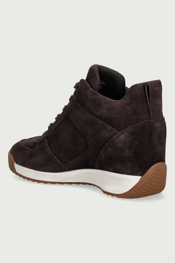 Nikko S2 Wedge Trainer кросівки жіночі замшеві MICHAEL Michael Kors колір коричневий фото 3