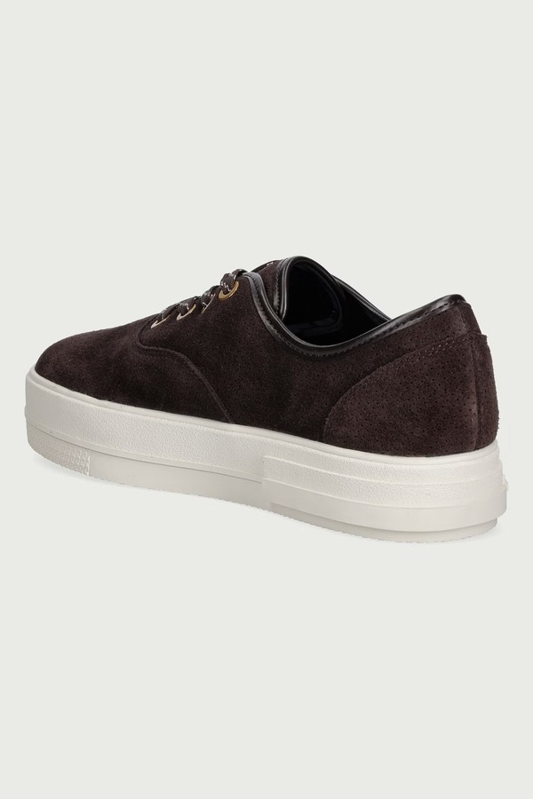 Lindsey Lace Up кросівки жіночі замшеві MICHAEL Michael Kors колір коричневий фото 3