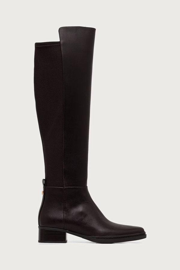 Чоботи жіночі шкіряні MICHAEL Michael Kors Lex Boot колір коричневий фото 2