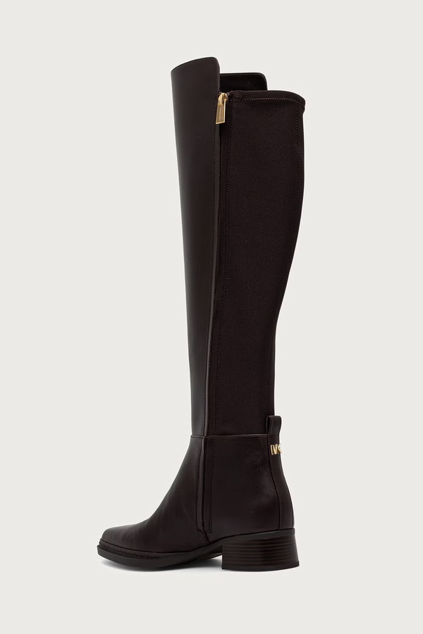 Чоботи жіночі шкіряні MICHAEL Michael Kors Lex Boot колір коричневий фото 3