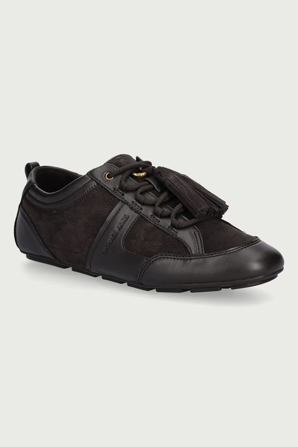 Keely Trainer кроссовки женские кожаные MICHAEL Michael Kors цвет коричневый
