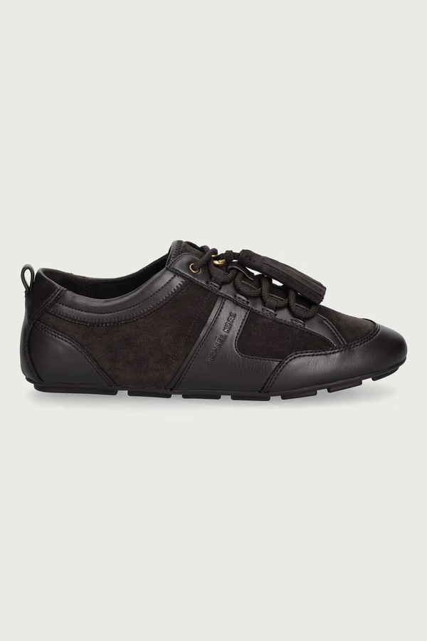 Keely Trainer кроссовки женские кожаные MICHAEL Michael Kors цвет коричневый