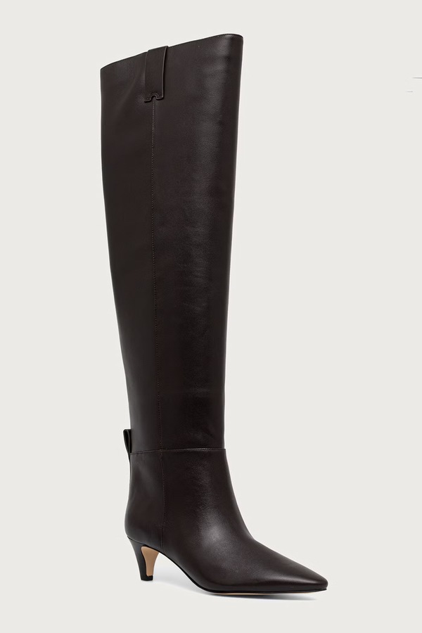 Чоботи жіночі шкіряні MICHAEL Michael Kors Daniela Kitten Boot колір коричневий