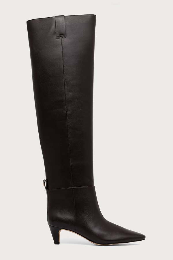 Чоботи жіночі шкіряні MICHAEL Michael Kors Daniela Kitten Boot колір коричневий фото 2