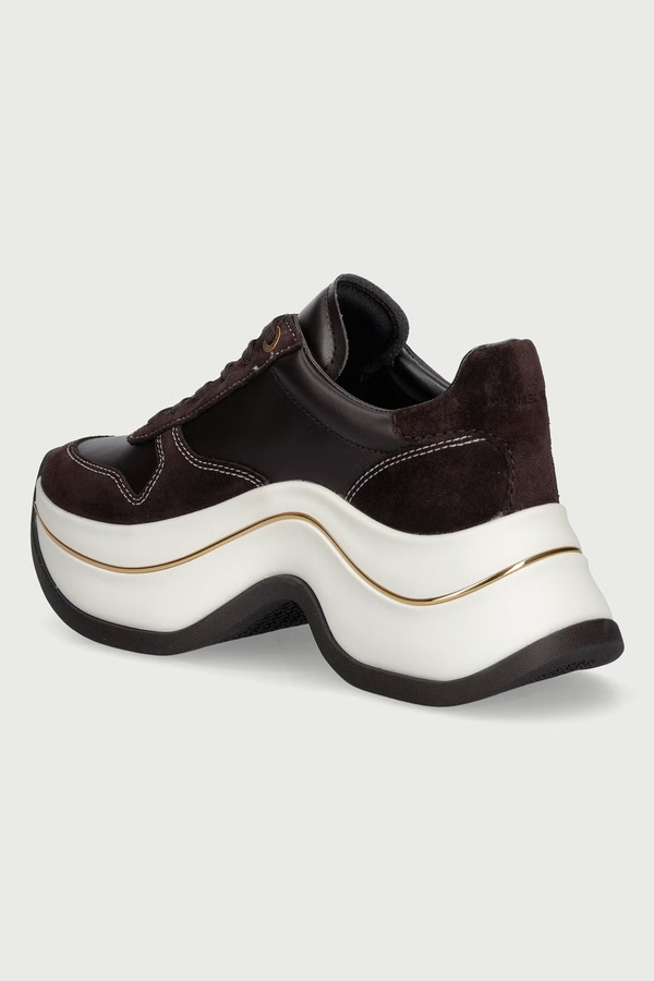 Arla Trainer кросівки жіночі шкіряні MICHAEL Michael Kors колір коричневий фото 3
