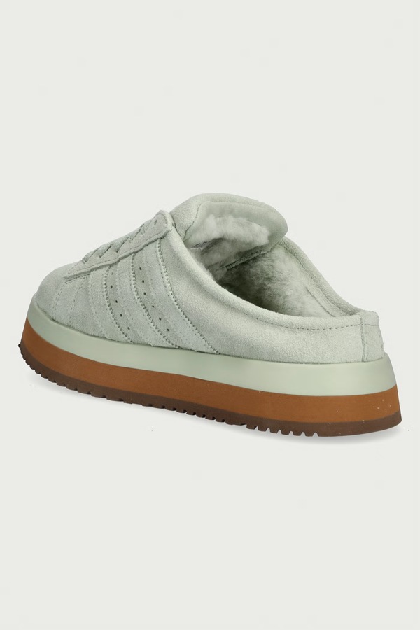 Campus 00s Winter Low кросівки жіночі замшеві adidas Originals колір бірюзовий фото 2