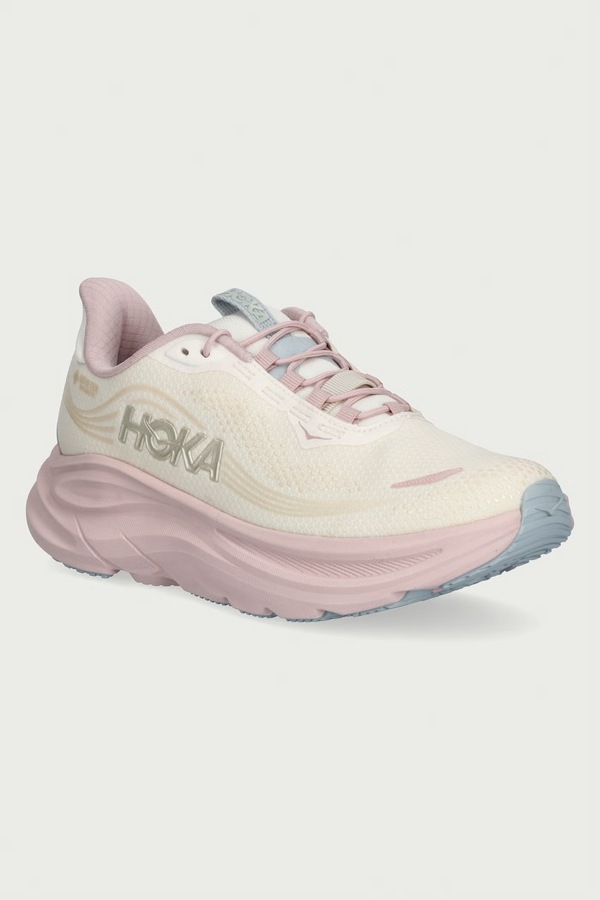 Кросівки спортивні жіночі Hoka Clifton 11 GTX GLM колір бежевий
