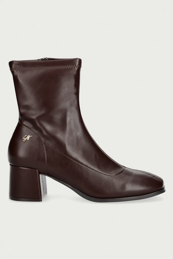 Ботильйони на каблуку жіночі Steve Madden Jaileen колір коричневий