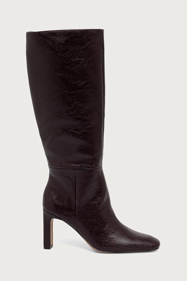 Чоботи жіночі Steve Madden Max In колір бордовий фото 2