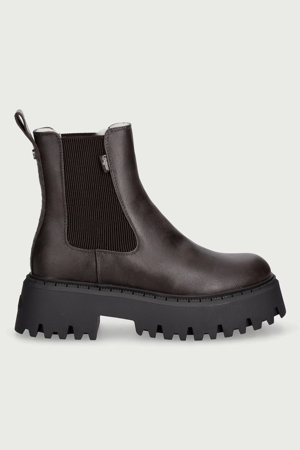 Челсі на платформі жіночі Buffalo Aspen Chelsea Warm колір коричневий фото 2