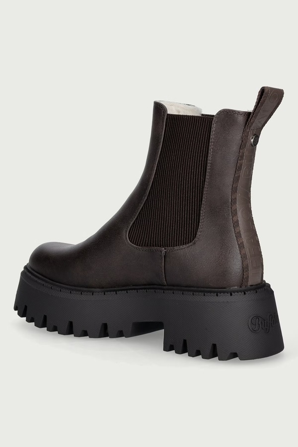 Челсі на платформі жіночі Buffalo Aspen Chelsea Warm колір коричневий фото 3