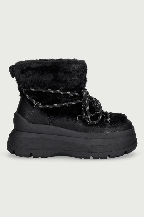 Olympia Fur Boot снігові чоботи жіночі Buffalo колір чорний фото 2