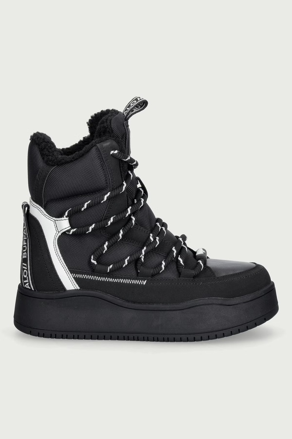 Ariya Lace Up Warm Hi снігові чоботи жіночі Buffalo колір чорний фото 2