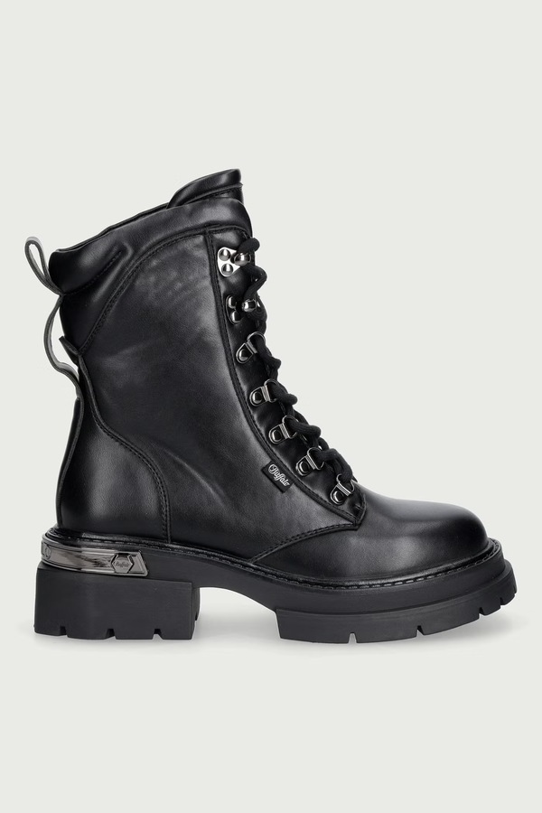 Ботильйони жіночі Buffalo Vanta Lace Up Mid колір чорний фото 2