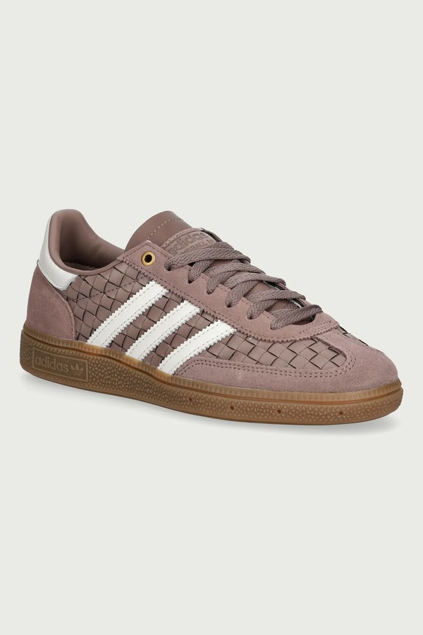 Handball Spezial кросівки жіночі шкіряні adidas Originals колір коричневий