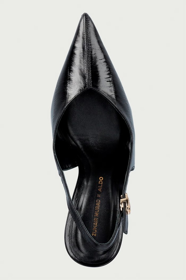 Взуття на шпильці шкіряне Aldo ZM--02 колір чорний фото 4