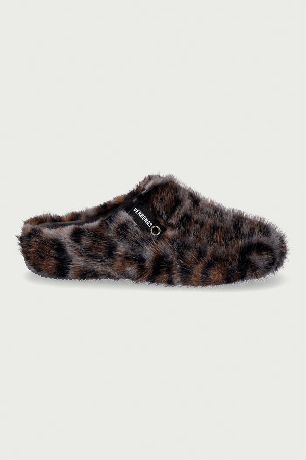 Тапочки женские Verbenas YORK FELINE цвет серый